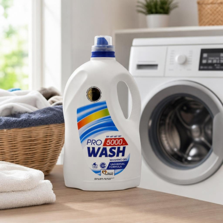 Detergent Lichid, Pro Wash, Gel 4.8 L Universal 120 spalari [1]