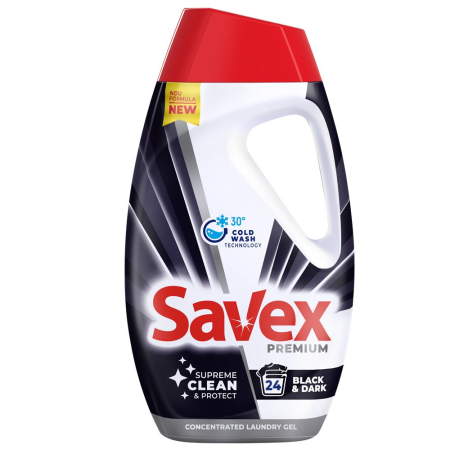 Detergent Si Balsam Rufe - Detergent Lichid, Savex, Premium 1.08 L Black Dark 27 spalari