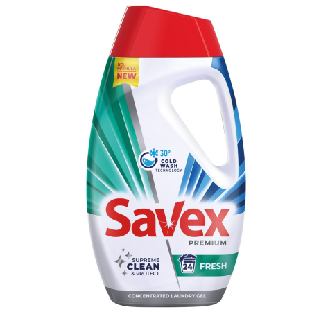 Detergent Rufe - Detergent Lichid, Savex, Premium 1.08 L Fresh 27 spalari