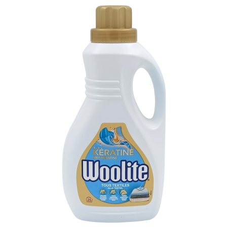 Detergent Rufe - Detergent Lichid, Woolite, 1.5 L Keratina Universal 25 spalari