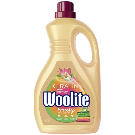 Detergent Rufe - Detergent Lichid, Woolite, 2.7 L Keratin 45 spalari