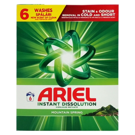 Detergent Rufe - Detergent pentru Rufe Automat, Ariel, 390 g Ms 6 spalari