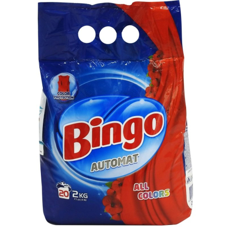 Detergent Si Balsam Rufe - Detergent pentru Rufe Automat, Bingo, 2 kg Shining 20SPALRI