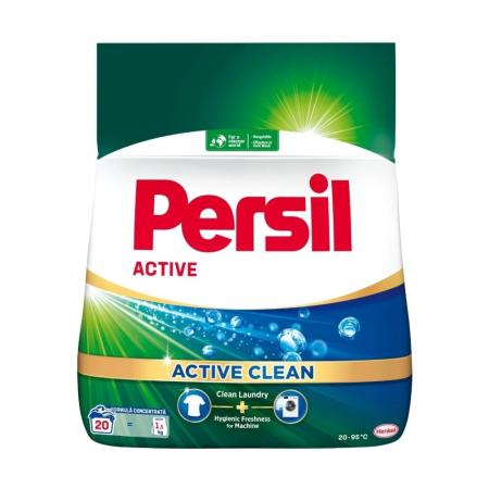 Detergent Rufe - Detergent pentru Rufe Automat, Persil, 1.5 kg Active Clean 20 spalari