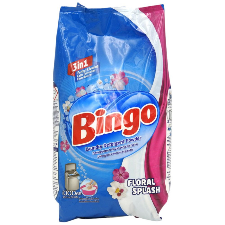 Detergent Si Balsam Rufe - Detergent pentru Rufe, Bingo, Manual 1 kg Floral Splash