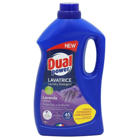 Detergent Rufe - Detergent pentru Rufe, Dual Power, Lichid 1.8 L Lavanda 45 spalari