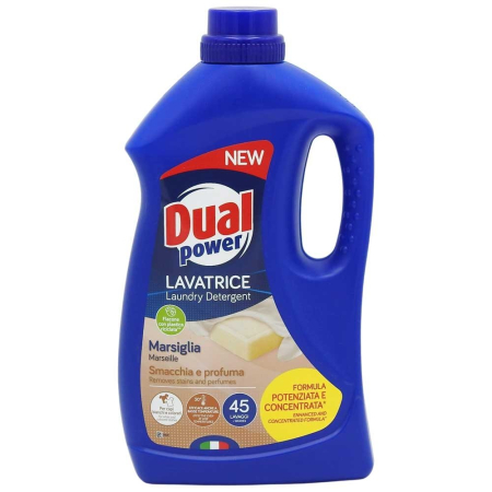 Detergent Rufe - Detergent pentru Rufe, Dual Power, Lichid 1.8 L Marsiglia 45 spalari