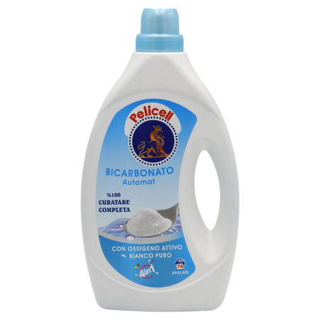 Detergent Si Balsam Rufe - Detergent pentru Rufe, Pelicell, Lichid 3 L Bicarbonat 70 spalari