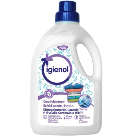 Produse Ingrijire - Dezinfectant, Igienol, Haine 1.5 L Pure Care