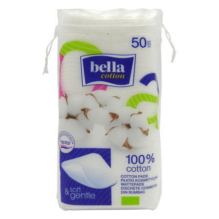 Produse Demachiere Si Curatare - Dischete, Bella, Demachiante Patrate 50 buc