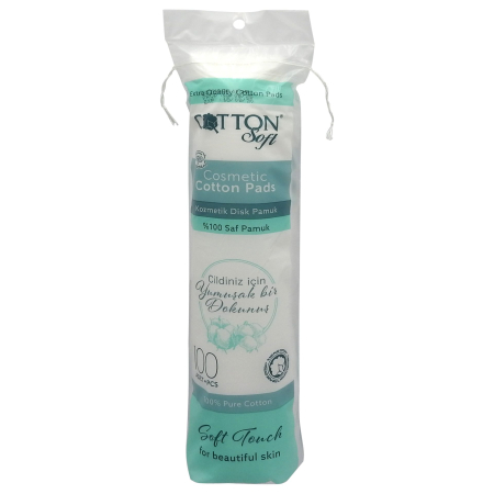 Produse Demachiere Si Curatare - Dischete, Soft Touch, Demachiante 100 buc Cotton