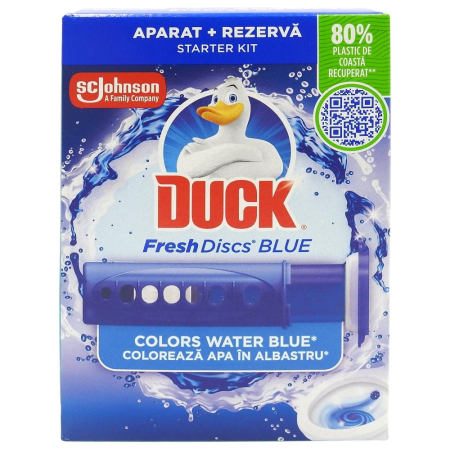 Articole Pentru Baie - Duck Fresh Discs Aparat WC 36 ml Blue