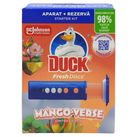 Articole Pentru Baie - Duck Fresh Discs Aparat WC 36 ml Mango