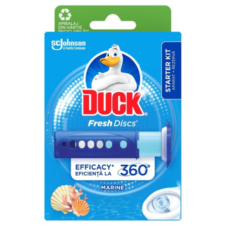 Articole Pentru Baie - Duck Fresh Discs Aparat WC 36 ml Marine