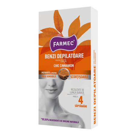Produse Ingrijire - Farmec Benzi Depilatoare Fata 20 buc, 2SERV Scortisoara 8400