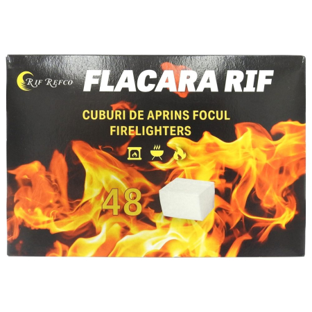 Produse Ingrijire - Flacara Rif Pastile de Aprins Focul 48 buc