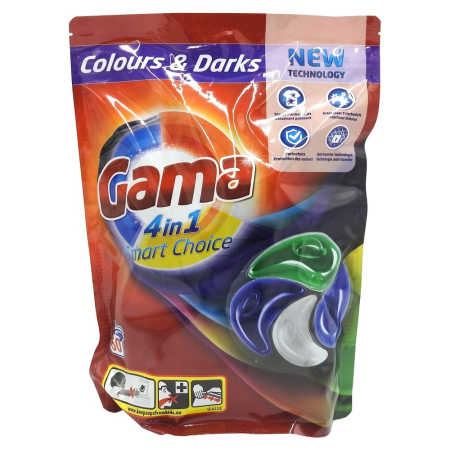 Detergent Rufe - Gama Detergent Capsule 60 buc Color Dark