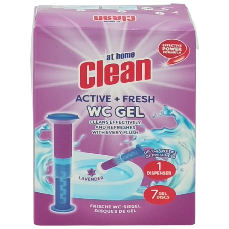 Articole Pentru Baie - Gel, At Home Clean Active Fresh WC, 30 ml Lavanda