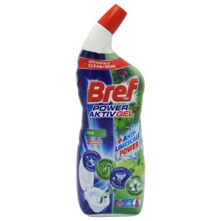 Articole Pentru Baie - Gel, Bref Power Aktiv, WC Lichid 700 ml Pine