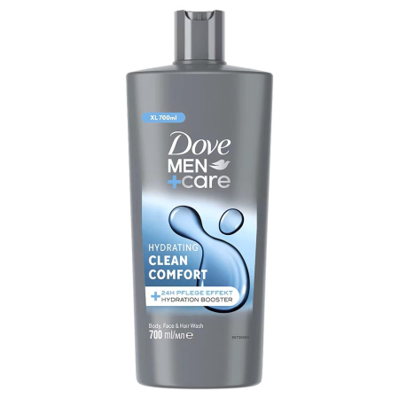 Geluri De Dus - Gel de Dus 3 in 1, Dove, 700 ml, Men + Care Clean Comfort