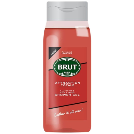 Sampon Si Gel De Dus - Gel de Dus, Brut, 500 ml Attraction Totale