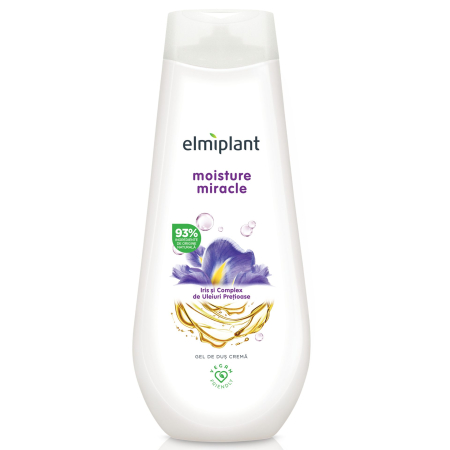 Geluri De Dus - Gel de Dus Crema, Elmiplant, Cu Iris si Uleiuri Pretioase, 750 ml