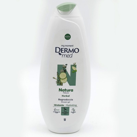 Sampon Si Gel De Dus - Gel de Dus, Dermomed, 650 ml Natura Herbal