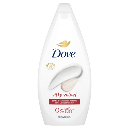 Sampon Si Gel De Dus - Gel de Dus, Dove, 250 ml Silk Velvet