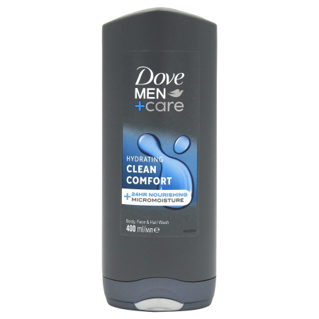 Sampon Si Gel De Dus - Gel de Dus, Dove, 400 ml Men Clean Comfort