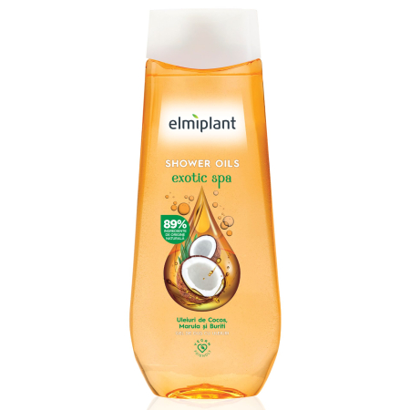 Geluri De Dus - Gel de Dus, Elmiplant, Cu Ulei de Cocos, 400 ml