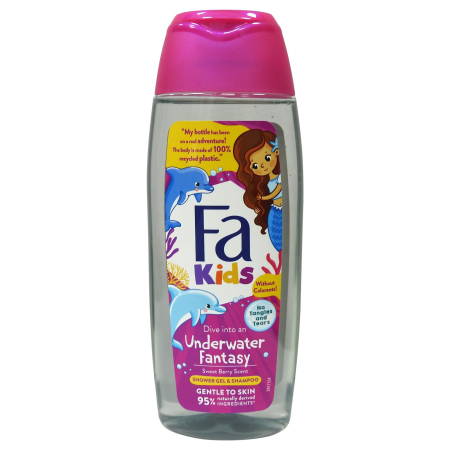 Sampon Si Gel De Dus - Gel de Dus, Fa, 250 ml Kids Fetite