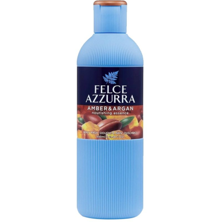Geluri De Dus - Gel de Dus, Felce Azzurra, 650 ml Amber Argan