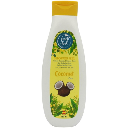 Sampon Si Gel De Dus - Gel de Dus, Fresh Feel, 750 ml Cocos