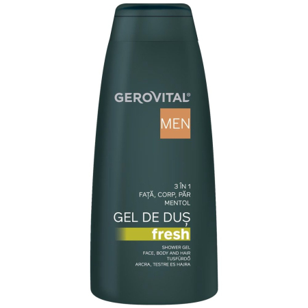 Sampon Si Gel De Dus - Gel de Dus, Gerovital, 3in1 400 ml Fresh