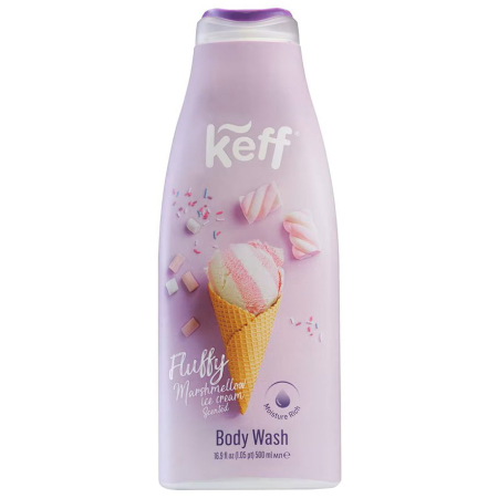Sampon Si Gel De Dus - Gel de Dus, Keff, 500 ml Fluffy Marshmellow Ice Cream