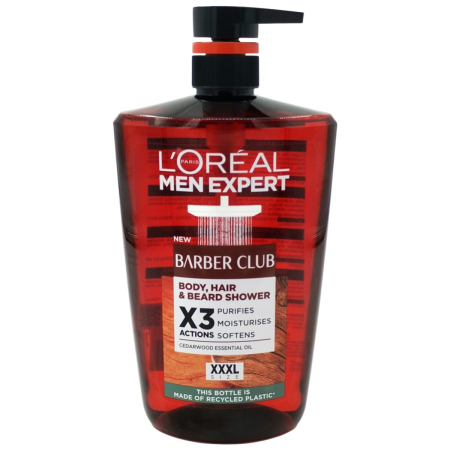 Geluri De Dus - Gel de Dus, Loreal Men Expert, 1000 ml 3in1 Barber Club