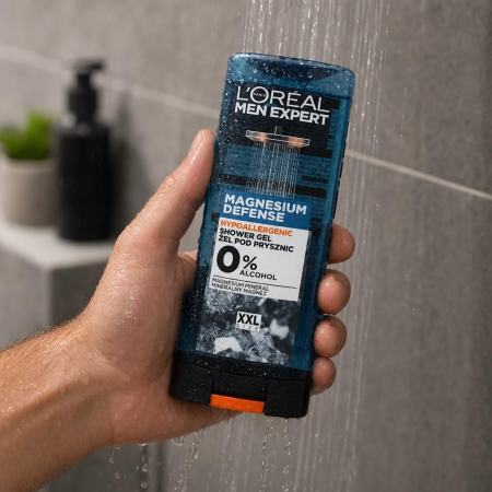Gel de Dus, Loreal Men Expert, 400 ml Magnesium Defense [1]