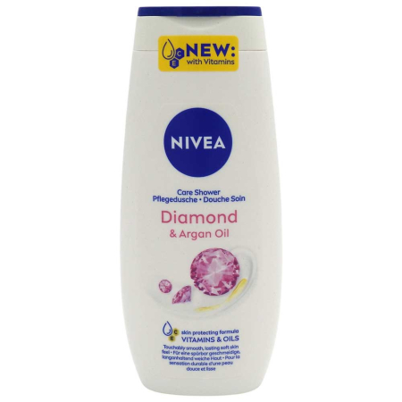 Sampon Si Gel De Dus - Gel de Dus, Nivea, 250 ml Diamond Touch