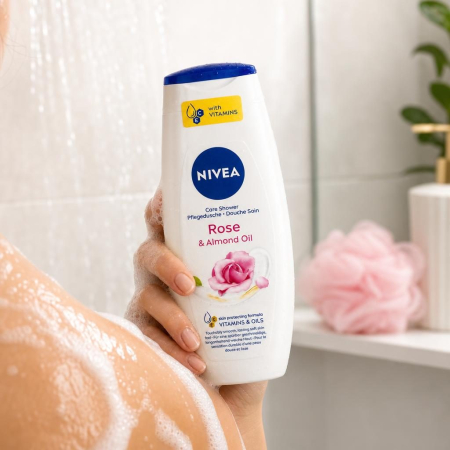 Gel de Dus, Nivea, 250 ml Rose [2]