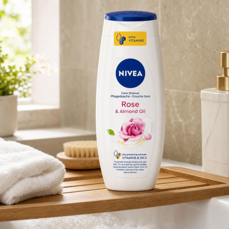 Gel de Dus, Nivea, 250 ml Rose [5]
