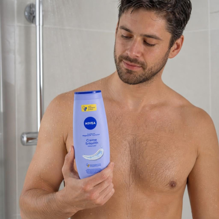 Gel de Dus, Nivea, 500 ml Creme Smooth [3]