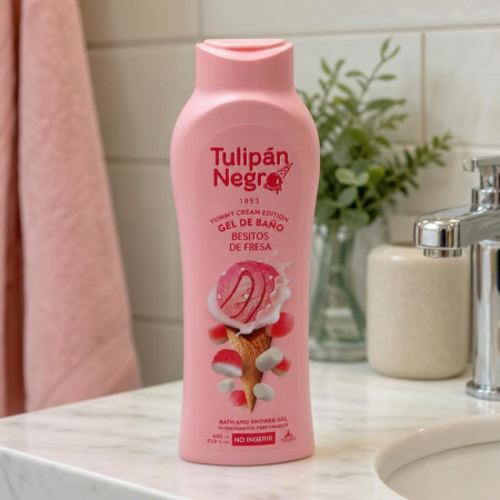 Gel de Dus, Tulipan Negro, 650 ml Besitos de Fres [2]