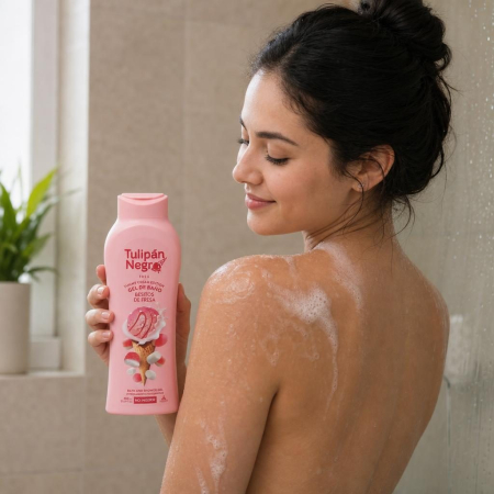 Gel de Dus, Tulipan Negro, 650 ml Besitos de Fres [1]