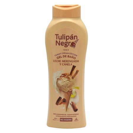 Geluri De Dus - Gel de Dus, Tulipan Negro, Unisex, 650 ml, Leche Merenga