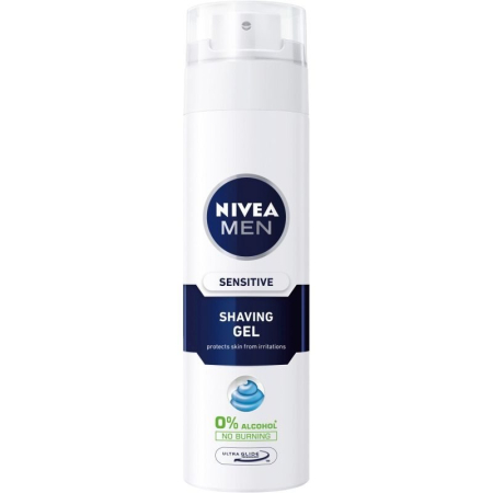 Produse Ingrijire - Gel, Nivea, Ras 200 ml Sensitive