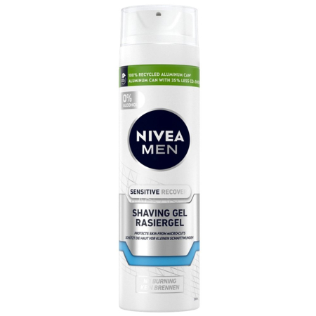 Produse Ingrijire - Gel, Nivea, Ras 200 ml Sensitive Recovery