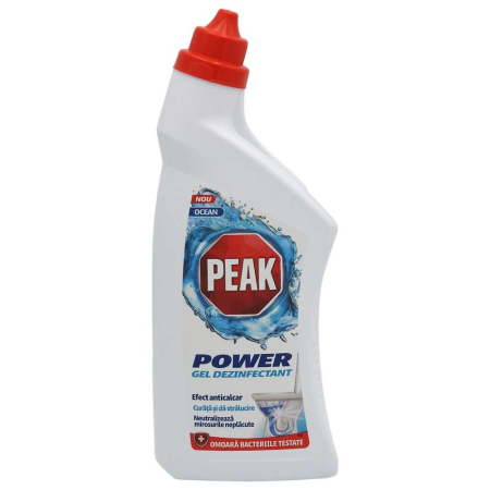 Dezinfectant Toaleta - Gel, Peak WC, Dezinfectant 750 ml Marin