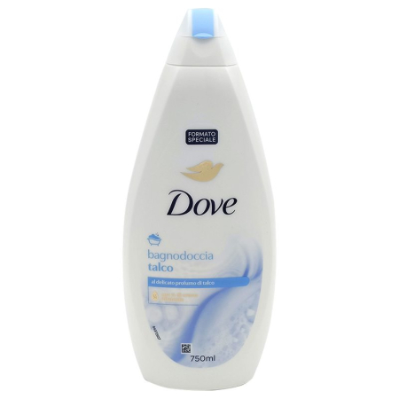 Geluri De Dus - Gel Spumant de Baie, Dove, Bagnodoccia Talco, 750 ml