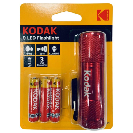 Produse Ingrijire - Kodak Lanterna 9 LED Rosie 30412460