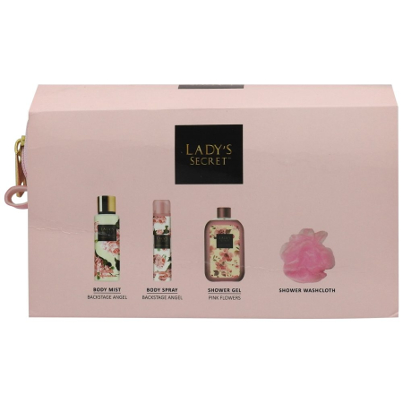 Set Caseta Cadou - Lady's Secret Borseta Cadou, Gel de Dus 250, Bodymist250, Bs75 Angel